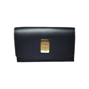 Portafoglio donna compatto  black